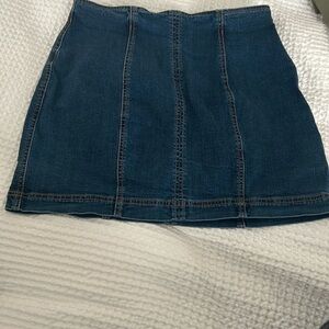 Pascsun Denim Mini Skirt